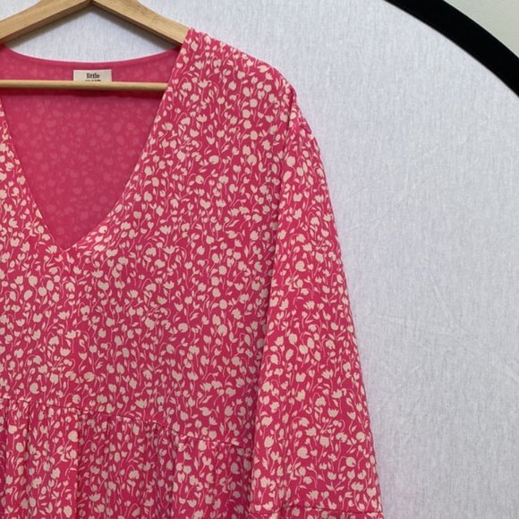 ❗️SOLD❗️Aritzia Little Moon Floral Spritz Dress Size S - Picture 5 of 10